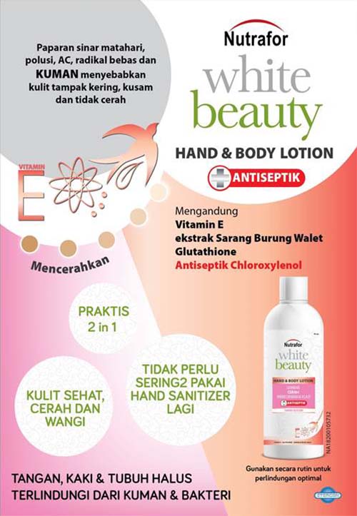 Nutrafor White Beauty Hand & Body Lotion