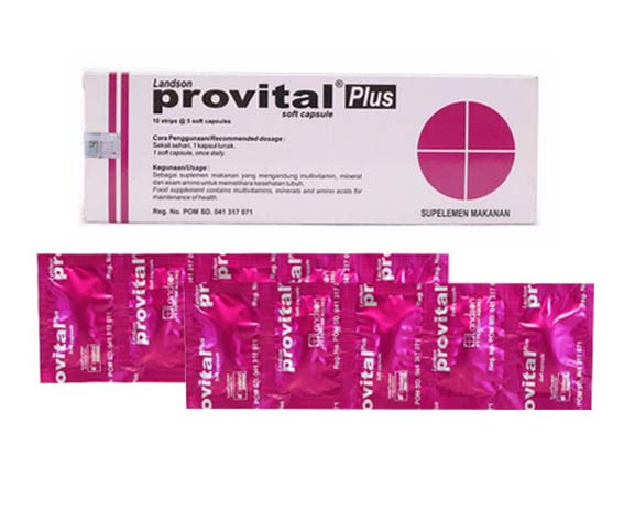 Provital Plus, suplemen untuk meningkatkan daya tahan tubuh