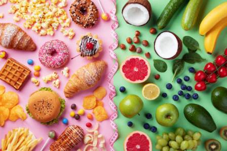 makanan sehat real food vs makanan junk food