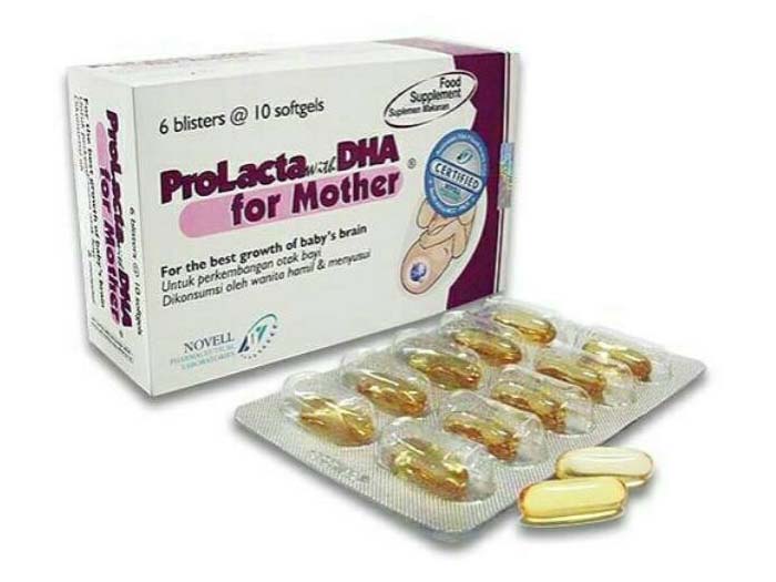 Prolacta for Mother, suplemen untuk ibu hamil dan menyusui