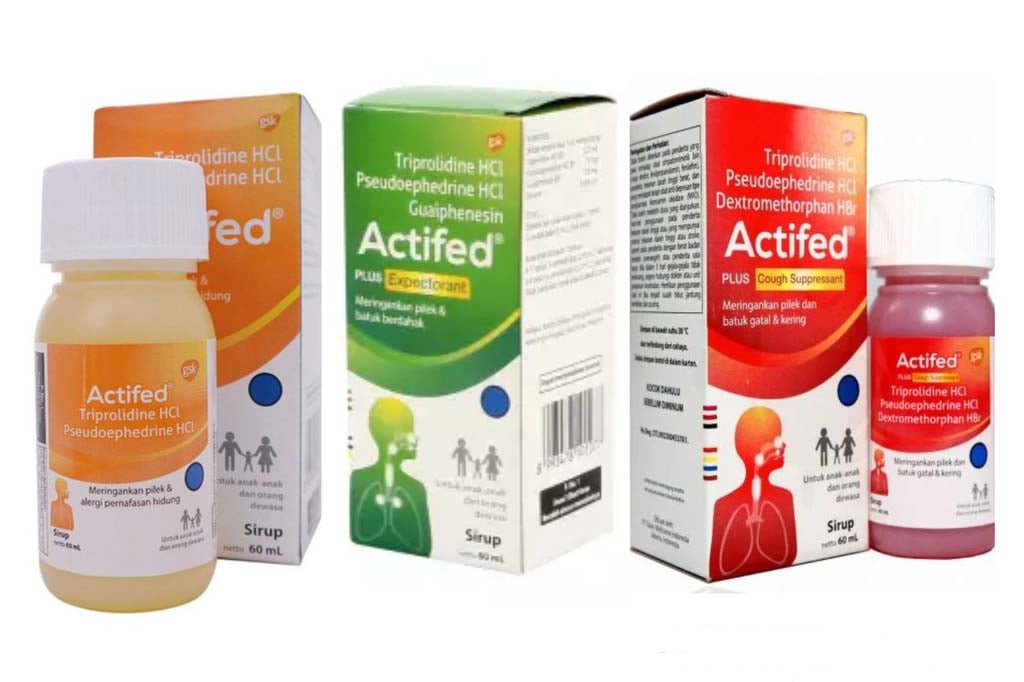 Obat batuk dan pilek Actifed