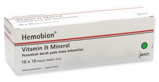 Hemabion, obat penambah darah untuk anemia