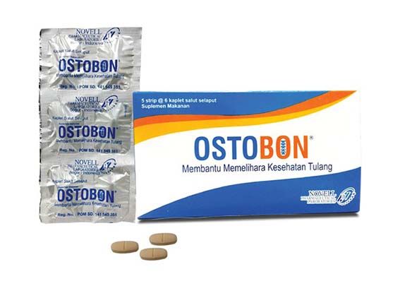 Ostobon, suplemen untuk mencegah osteoporosis dan menjaga kesehatan tulang