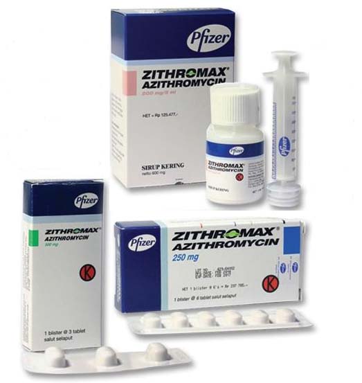 Obat antibiotika Zithromax untuk mengatasi infeksi bakteri