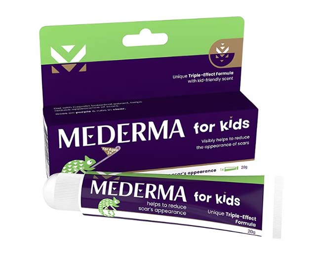 Mederma for kids, solusi untuk menyamarkan bekas luka pada anak