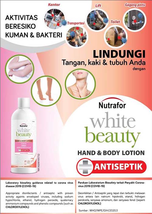 Nutrafor White Beauty Hand & Body Lotion 