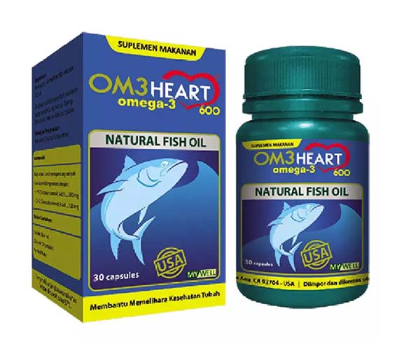 Om3heart, suplemen untuk kesehatan jantung