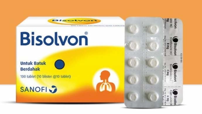 Bisolvon tablet, obat batuk berdahak