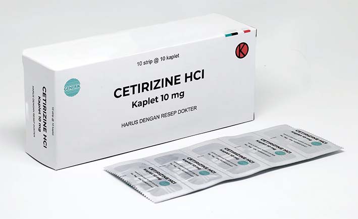 Cetirizine, obat efektif untuk mengatasi alergi
