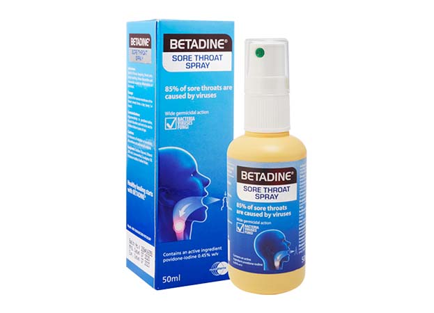Produk Betadine Mouth spray