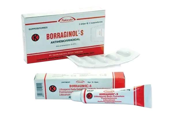 Varian produk Borraginol-S