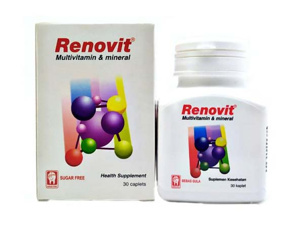 Renovit, multivitamin untuk menjaga daya tahan tubuh