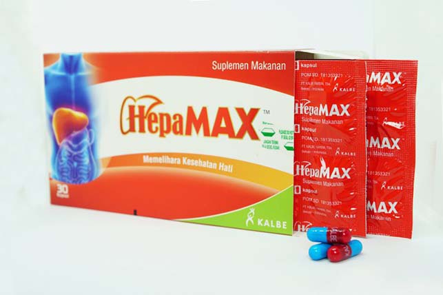 Hepamax, suplemen untuk menjaga kesehatan organ hati