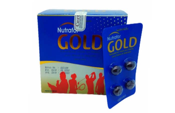 Nutrafor Gold, suplemen kesehatan untuk orang lanjut usia