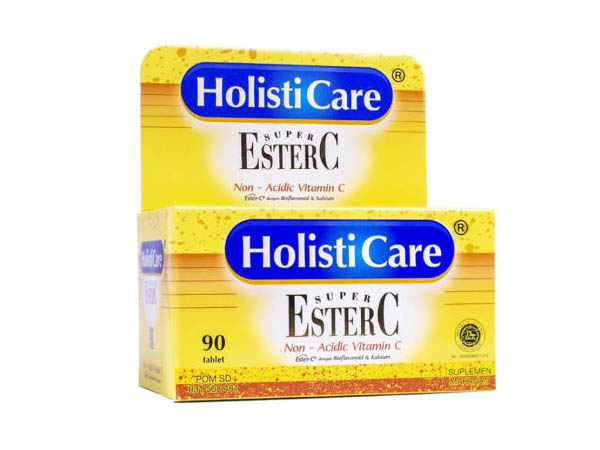 Holisticare Super Ester C, vitamin untuk jaga daya tahan tubuh