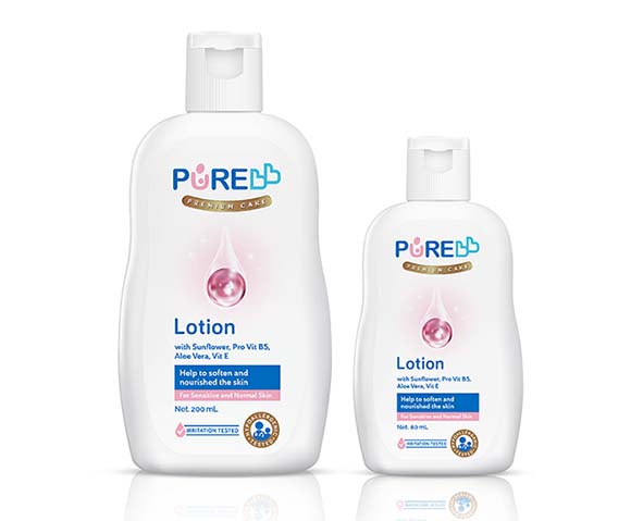 PureBB Lotion solusi untuk meerawat kulit bayi