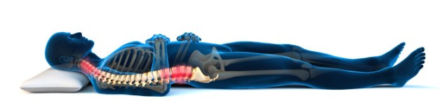 posisi tidur telentang yang salah penyebab sakit leher