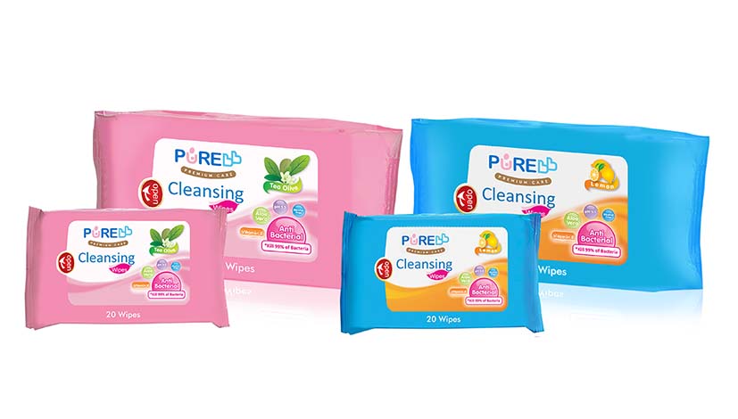 PureBB Cleansing Wipes 