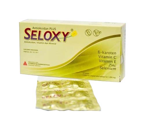Seloxy suplemen antioksidan untuk menjaga kesehatan tubuh