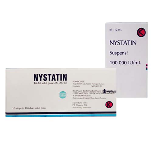 Nystatin, obat untuk mengatasi infeksi jamur