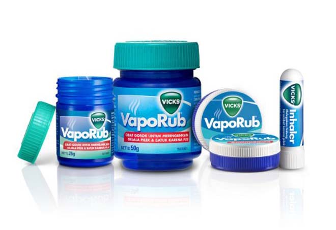 Vicks vaporub untuk membantu meredakan gejala flu