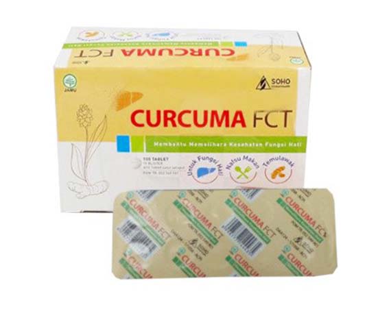 Curcuma FCT, suplemen peningkat nafsu makan dan menjaga fungsi hati